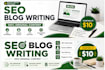 write SEO blog posts in hindi and simple english
