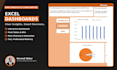 build professional excel dashboard and data analysis