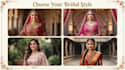 create ai generated indian bride portrait from your photo