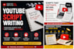 write engaging youtube scripts