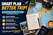 create a custom travel itinerary with maps, budget and local