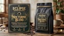 do modern premium coffee packaging label design