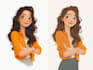 design a cartoon character