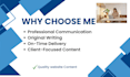 write engaging SEO friendly website and blog content
