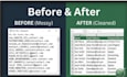 do excel data entry, data cleaning, and web research