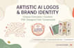 create modern ai logo design, brand identity, and custom pdf