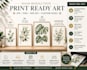 create printable botanical wall art for home decor