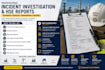 write professional incident investigation and hse reports