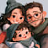 professionally retouch maternity newborn and family
