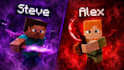design cinematic and dramatic minecraft thumbnails