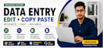 do accurate data entry, excel data entry and web research