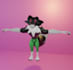 furry vrchart avater vtuber 3d model vr character anime model warudo 14d2 model