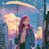 create anime style album cover