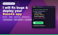 fix base44 bugs, debug, migrate and deploy your base44 replit app
