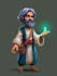 draw 2d game character illustration