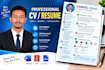 create a professional ats friendly CV and resume