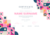 design a creative and eyecatching certificate design