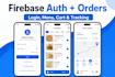 build a react native food delivery app with firebase