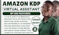 be amazon kindle direct publishing and formatting virtual assistant for kdp book