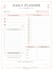 design a professional daily planner, weekly planner and printable planner