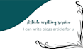 write engaging SEO blog posts and articles