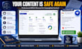 report leaked, copyright and infringing content with dmca takedown