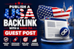 do seo optimization on a USA guest post with high da guest post