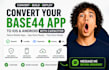 base44 or replit app firebase base44 to capacitor native ios android app publish