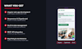 build a modern angular web app with a responsive UI