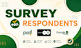 gather responses for online survey questionnaire or polls