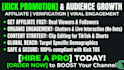 do organic kick promotion edit clips for kick affiliate growth