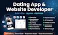 develop dating app, dating website, fix bugs and add customs features