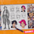 create full anime character sheet