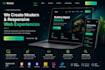 responsive HTML CSS bootstrap with clean and modern code