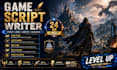write your game script, story, lore, quests and dialogue