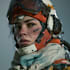 design epic space warrior and sci fi characters