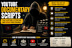 engaging youtube documentary scripts for faceless channels