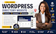design wordpress directory website geodirectory listing website seo baclinks