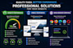 fix HTML CSS javascript bugs and responsive website issues
