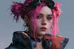 cyberpunk female character art