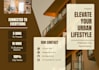 a flyer, postcard, brochure or poster graphic