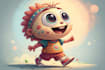 design cute cartoon characters