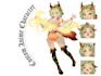 create a beautiful anime fantasy character illustration