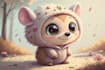 draw cute cartoon animal character
