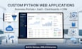 develop a custom python web application for your business