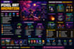 create custom pixel art animation in retro 8 bit style