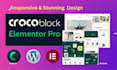 build a dynamic website with crocoblock and elementor pro