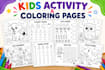 create custom kids coloring pages