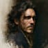 draw digital realistic oil portrait painting