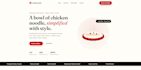 design and develop a modern restaurant website